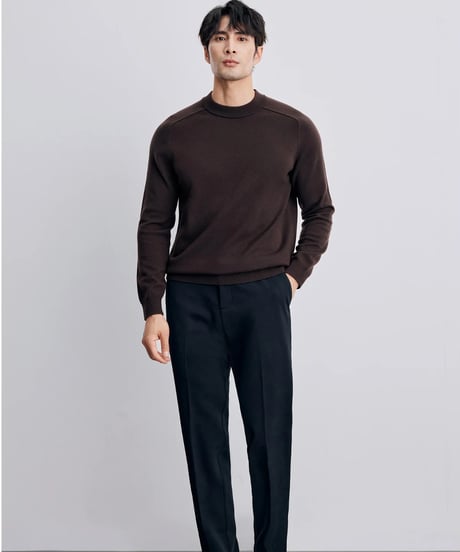 warm stretch casual pants /2color　SH2345