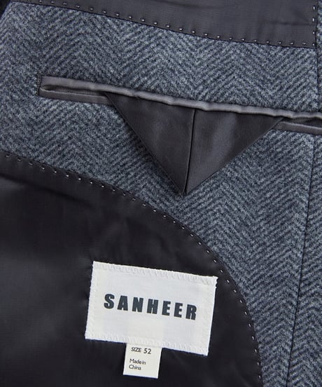 wool mid-length coat jacket　SH2435