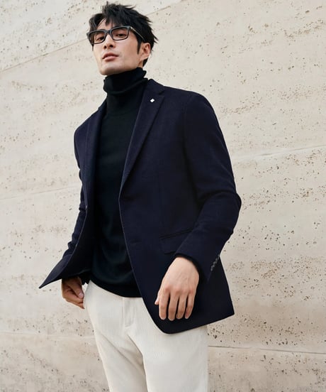 casual suit jacket cashmere 100%　SH2384