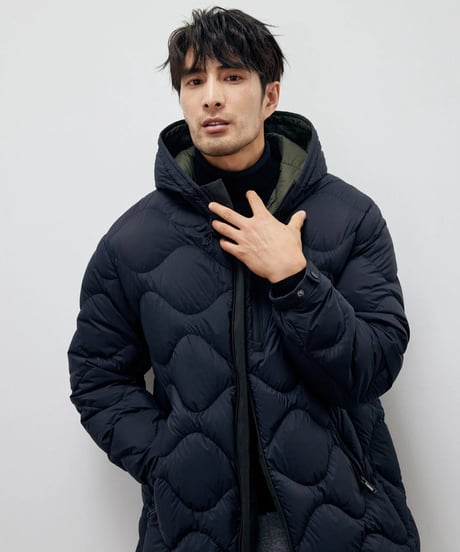 down jacket long /2color　SH2201