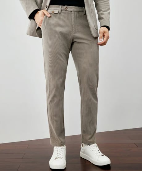 casual pants men's slim stretch /2color　SH2265