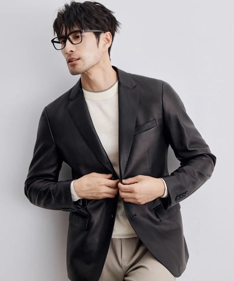 leather jacket lamb 100%　SH2288