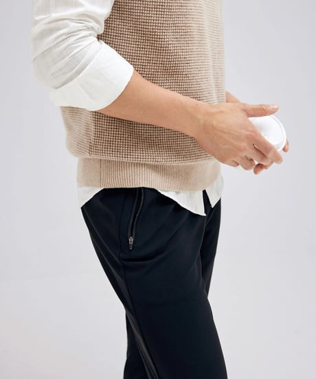 knit vest cashmere 100%　SH2166