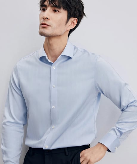 business formal cotton shirt /2color　SH2339