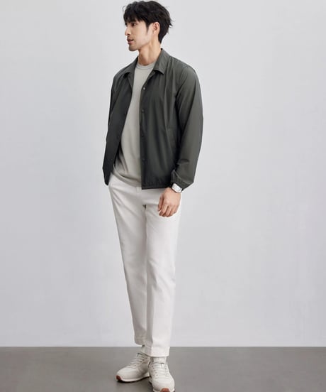 white denim jeans pants　SH2077