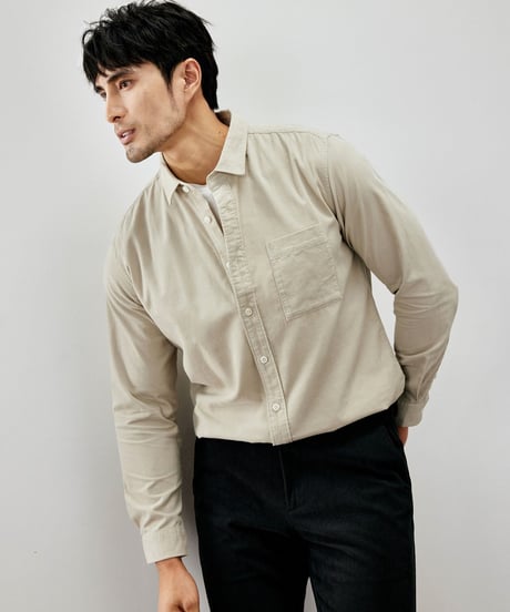 corduroy casual shirt /2color　SH2276