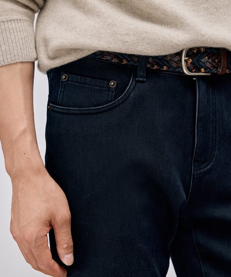 jeans bottoms slim fit stretch　SH2583