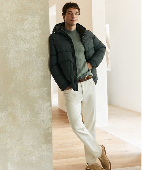 white goose down down jacket /3color　SH2689