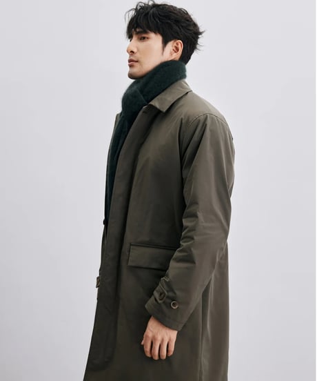cotton mid coat jacket /2color　SH2415