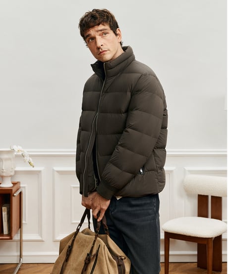 coat down jacket stand collar /2color　SH2600