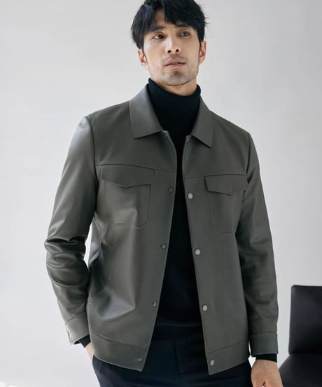 lamb leather jacket　SH2253