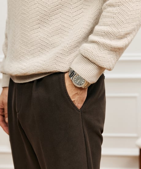 sweater cashmere shirt round neck /2color　SH2576