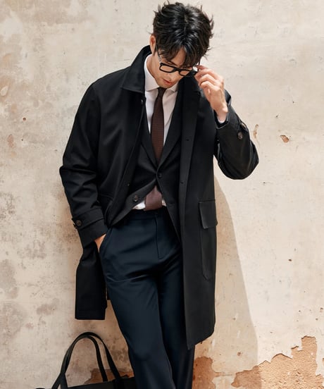 business warm stretch pants /2color　SH2333