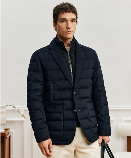 down jacket suit wool /2color　SH2566