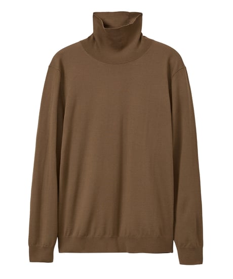 merino wool turtleneck sweater /3color　SH2196