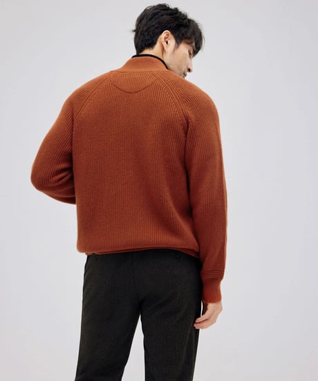 wool cashmere knit cardigan /2color　SH2164