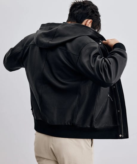 leather jacket sheepskin 100%　SH2327