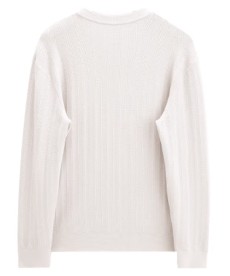 crew neck sweater wool /2color　SH2640