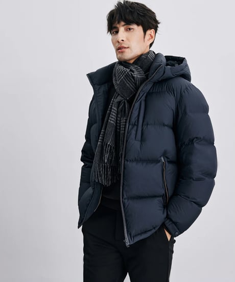 white goose short down jacket　SH2429
