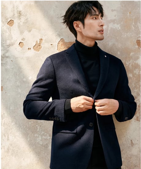 merino wool turtleneck sweater /4color　SH2386