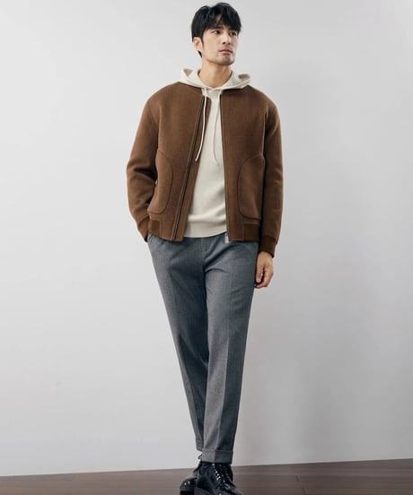 sweater cardigan wool /2color　SH2235