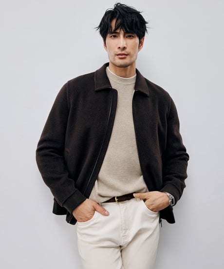 round neck sweater cashmere 100%　SH2691