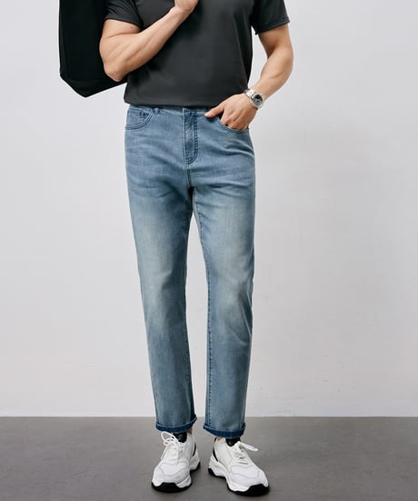 stretch elastic waist jeans　SH2494