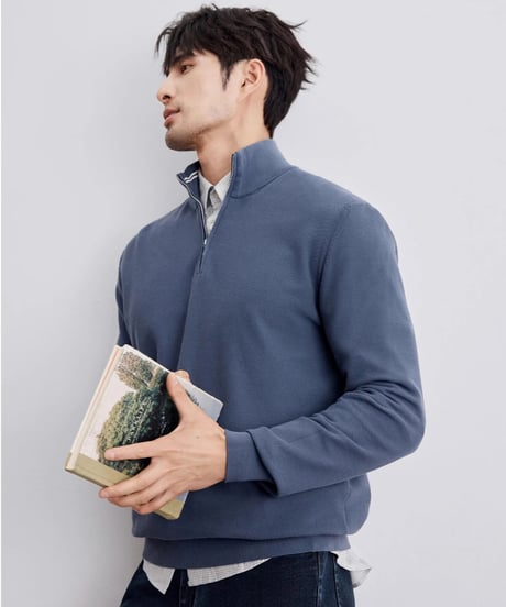 pure cotton pullover sweater /2color　SH2307