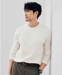 long round neck t-shirt /3color　SH2673