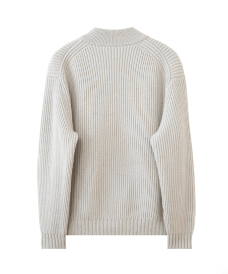 knitted jacket wool 100% /2color　SH2560