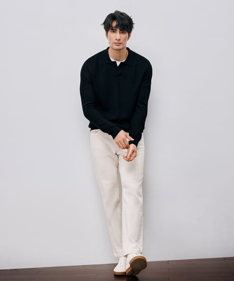 cardigan swallow neck wool /2color　SH2684