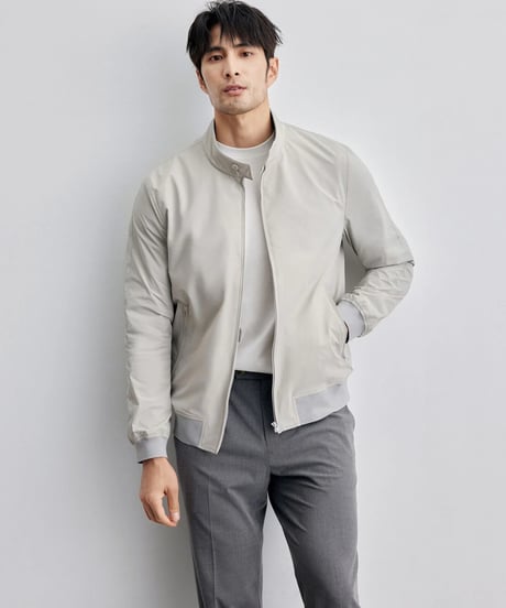 stand collar jacket /2color　SH2139