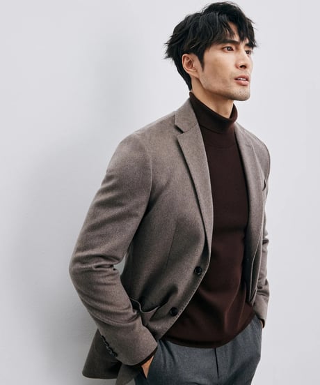 casual suit jacket cashmere 100%　SH2405