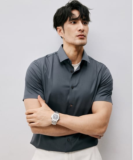 men's casual shirts wrinkle-resistant /4color　SH2471