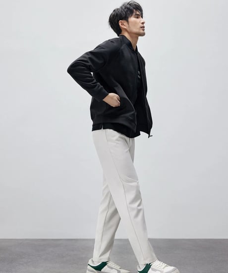 zipper knit jacket /2color　SH2150
