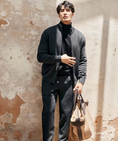 wool turtleneck sweater 100％ /4color　SH2347