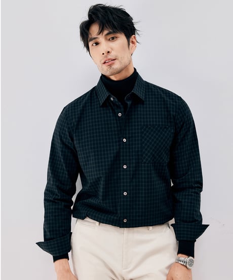 check shirt cotton　SH2669