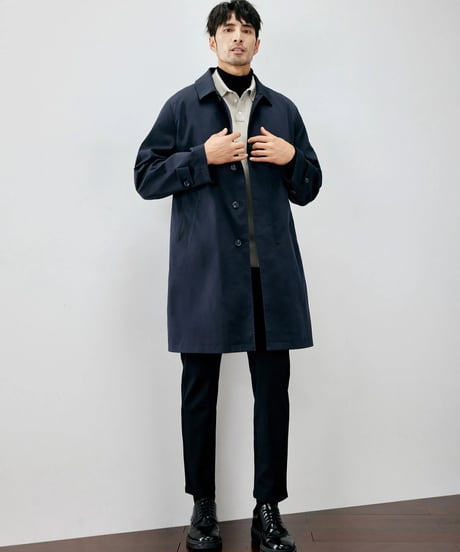 stencil collar coat /2color　SH2277