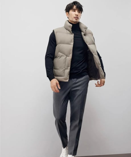 Down vest jacket /2color　SH2221