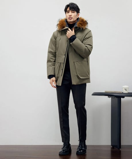 white goose down jacket　SH2185