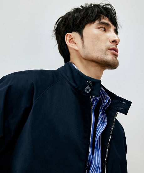 stand collar blouson jacket /2color　SH2273