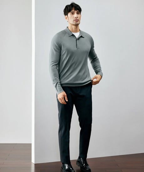 wool raglan sleeve sweater /2color　SH2268