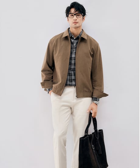 zipper jacket corduroy /2color SH2662