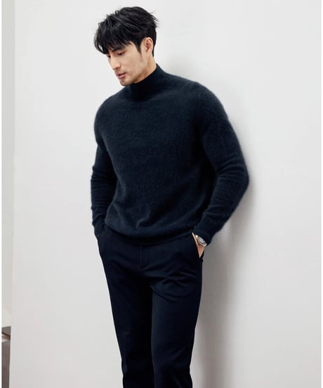 cashmere sweater /6color　SH2176
