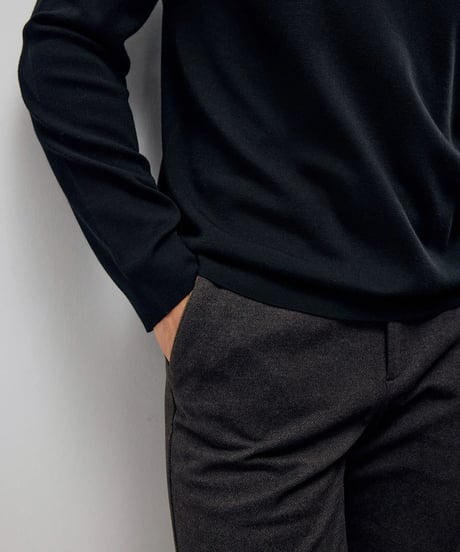 wool turtleneck sweater /4color　SH2213