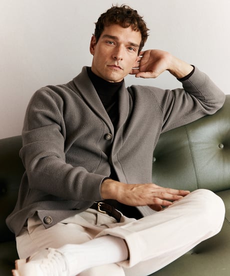 wool knit cardigan jacket /3color　SH2645