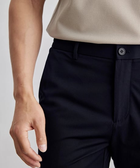 mulberry silk stretch casual pants /2color　SH2076