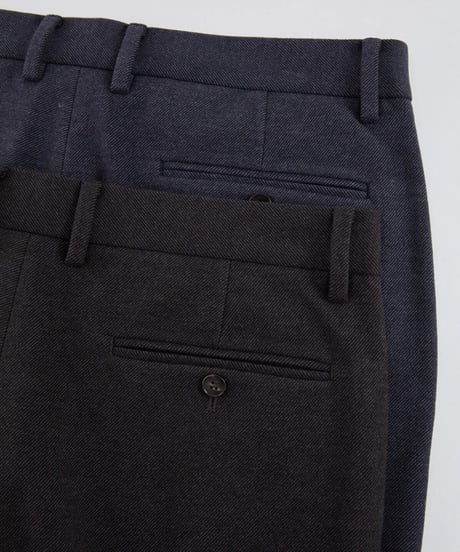 twill slim casual pants /2color　SH2207