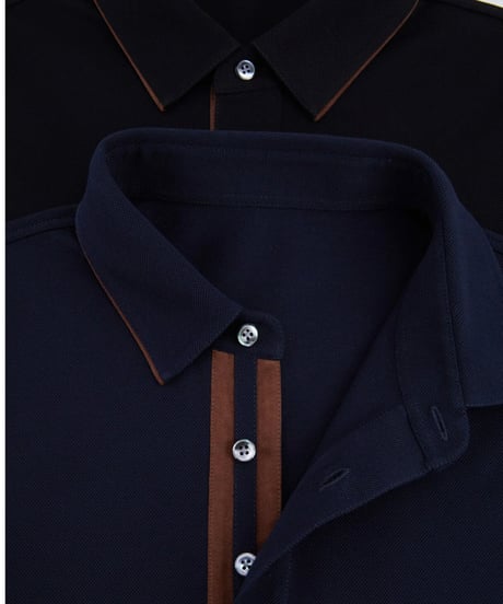 cotton polo shirt /2color　SH2297