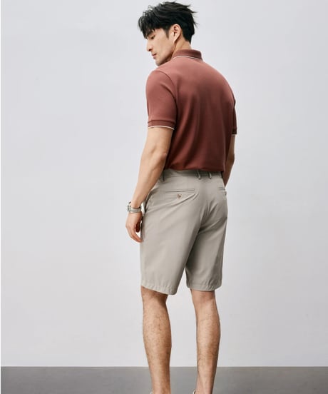 single pleat cool shorts /2color　SH2475